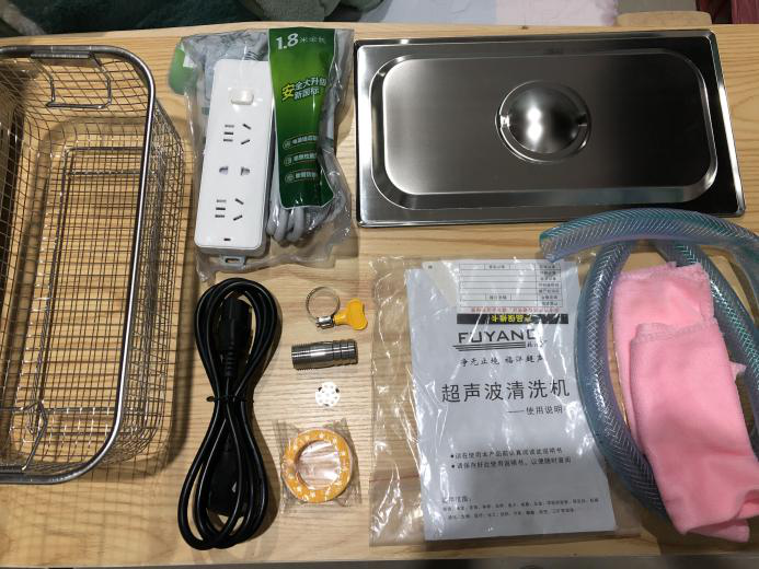 超聲波清洗機開箱評測