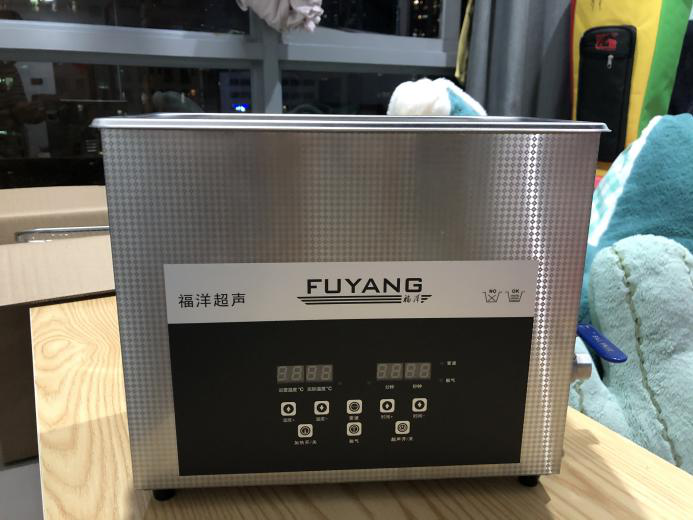 超聲波清洗機開箱評測